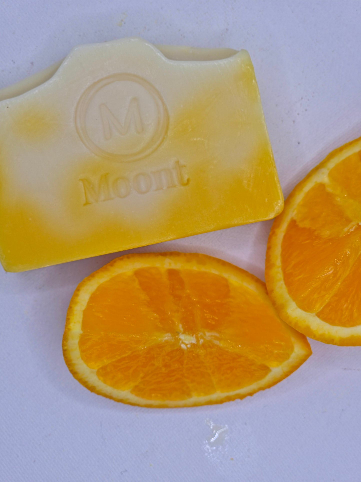Organic orange soap