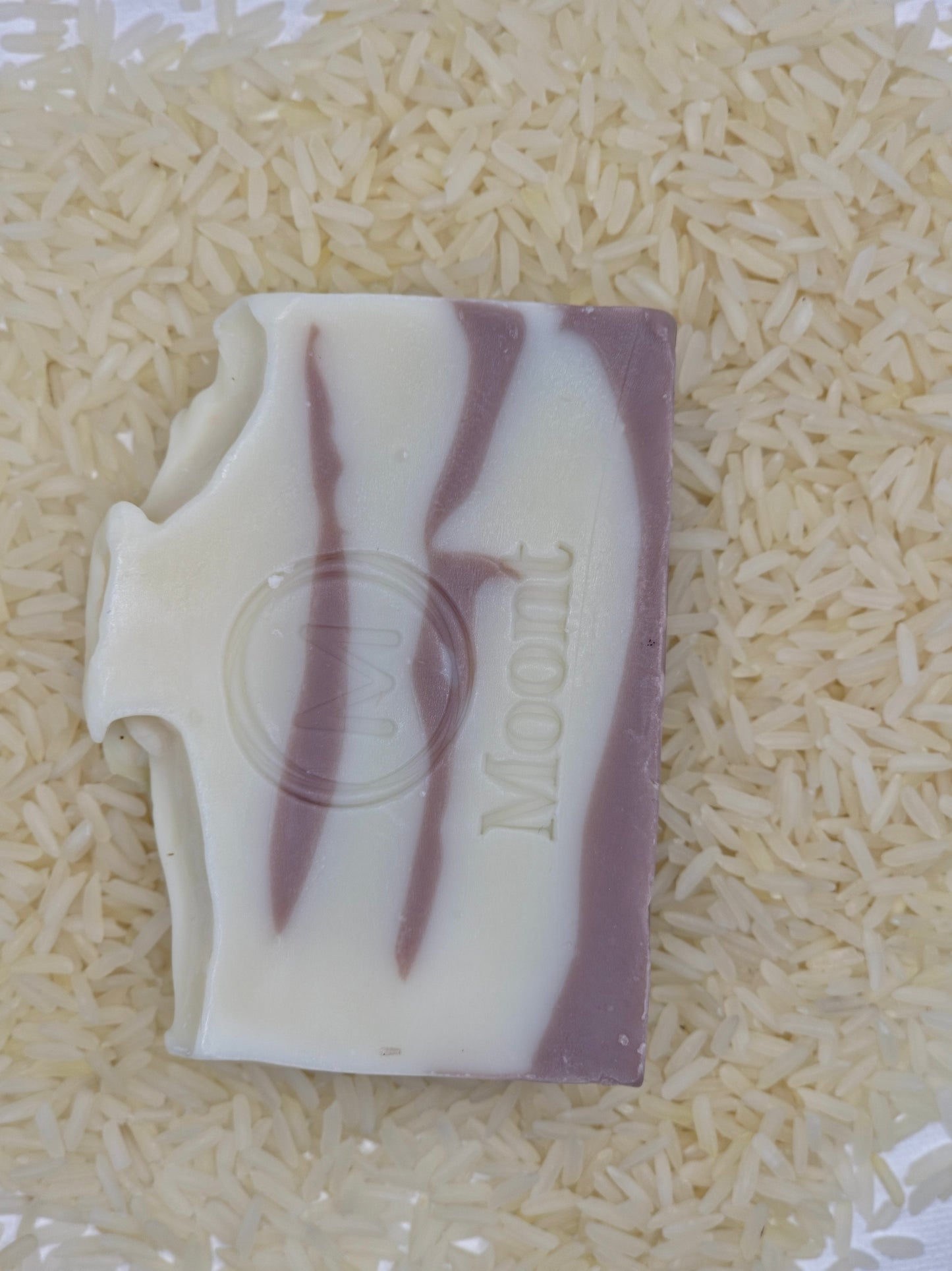 Organic rice soap