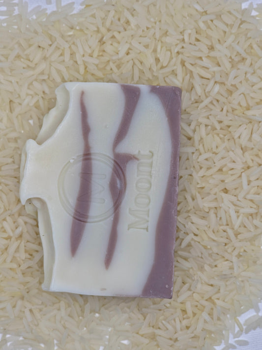 Organic rice soap